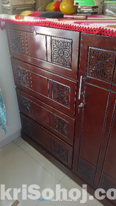 4 drawer board wardrobe